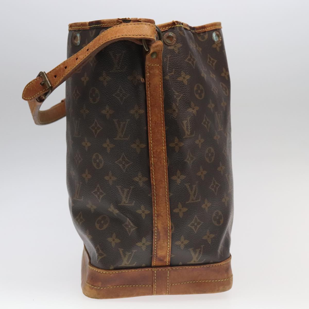 LOUIS VUITTON Monogram Noe Shoulder Bag M42224 LV Auth 98763