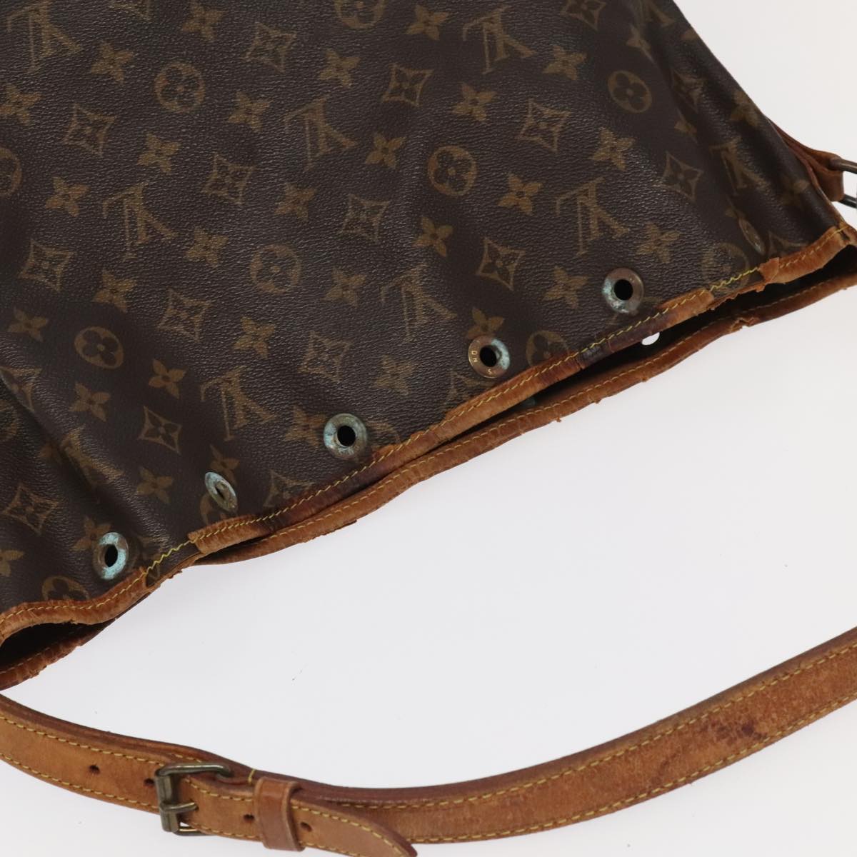 LOUIS VUITTON Monogram Noe Shoulder Bag M42224 LV Auth 98763