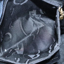 Salvatore Ferragamo Tote Bag Canvas Navy Gold Auth 98764-21