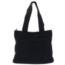 Salvatore Ferragamo Tote Bag Canvas Navy Gold Auth 98764-2