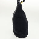 Salvatore Ferragamo Tote Bag Canvas Navy Gold Auth 98764-4