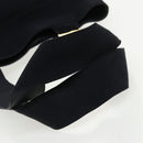 Salvatore Ferragamo Tote Bag Canvas Navy Gold Auth 98764-7