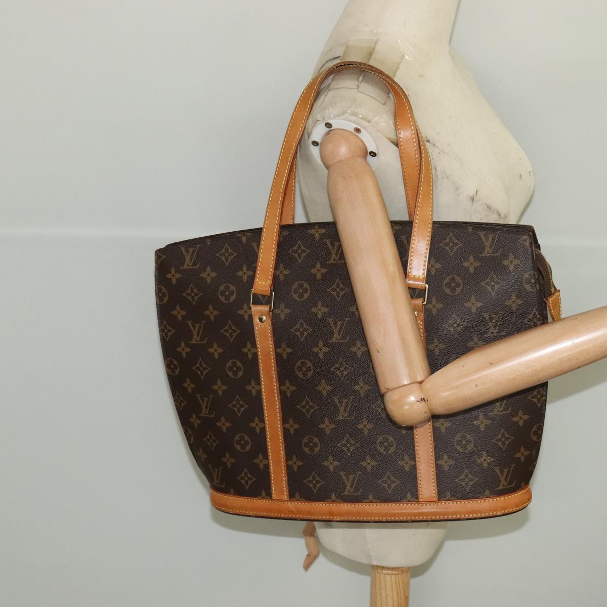 LOUIS VUITTON Monogram Babylone Tote Bag M51102 LV Auth 98824