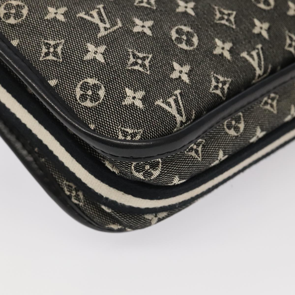 LOUIS VUITTON Monogram Mini Pochette Catrain Shoulder Bag Noir M92334 Auth 98836