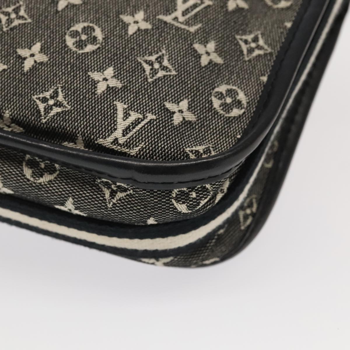 LOUIS VUITTON Monogram Mini Pochette Catrain Shoulder Bag Noir M92334 Auth 98836