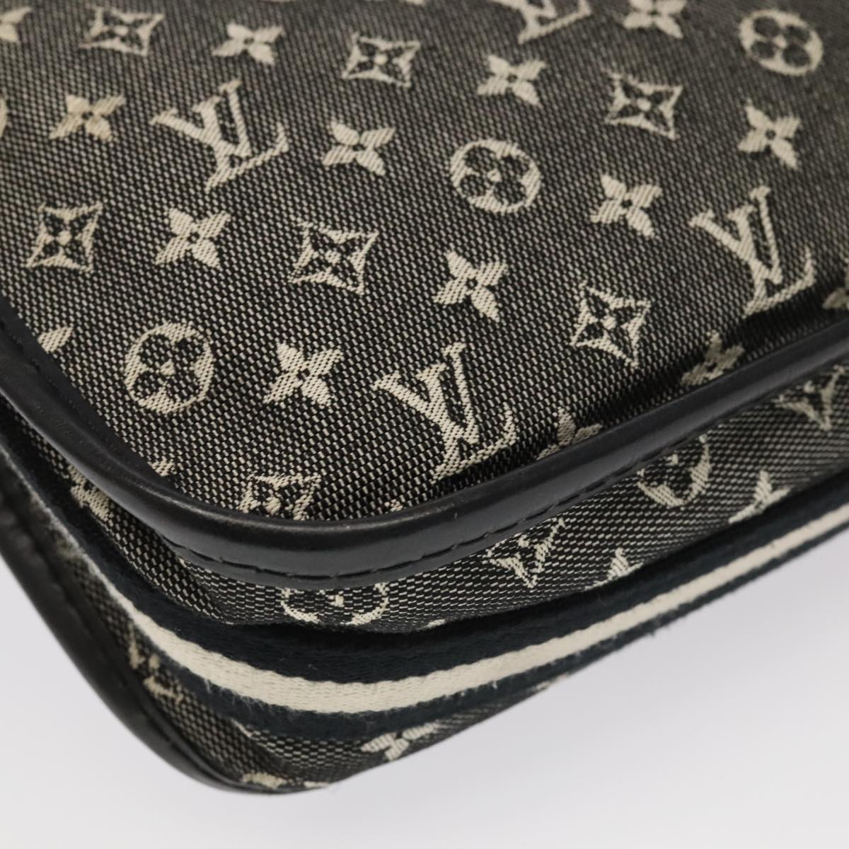 LOUIS VUITTON Monogram Mini Pochette Catrain Shoulder Bag Noir M92334 Auth 98836