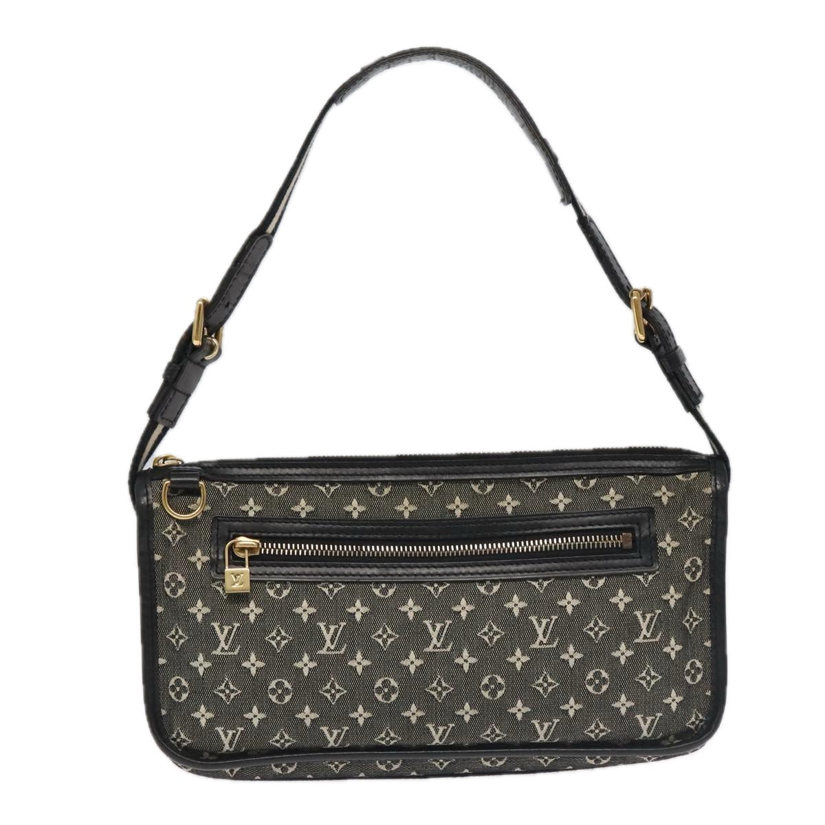 LOUIS VUITTON Monogram Mini Pochette Catrain Shoulder Bag Noir M92334 Auth 98836