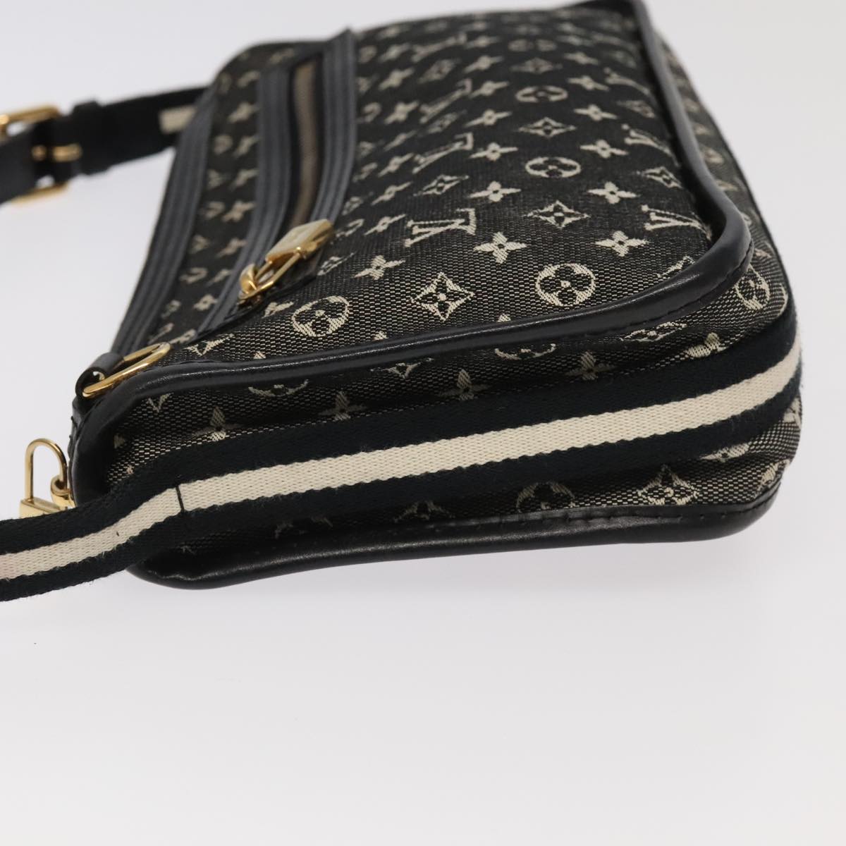 LOUIS VUITTON Monogram Mini Pochette Catrain Shoulder Bag Noir M92334 Auth 98836