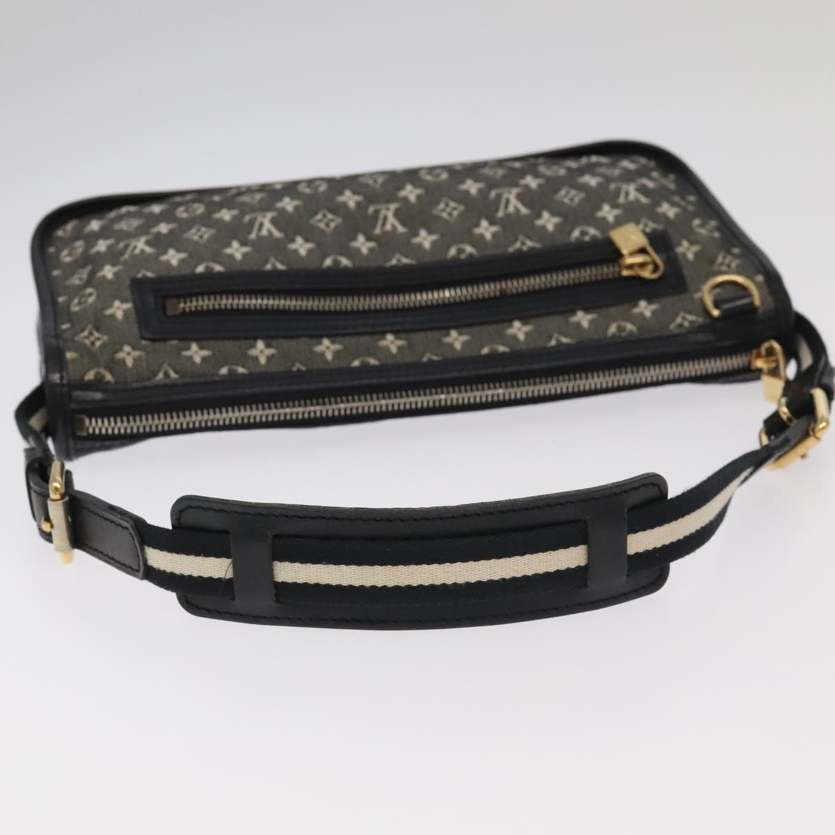 LOUIS VUITTON Monogram Mini Pochette Catrain Shoulder Bag Noir M92334 Auth 98836