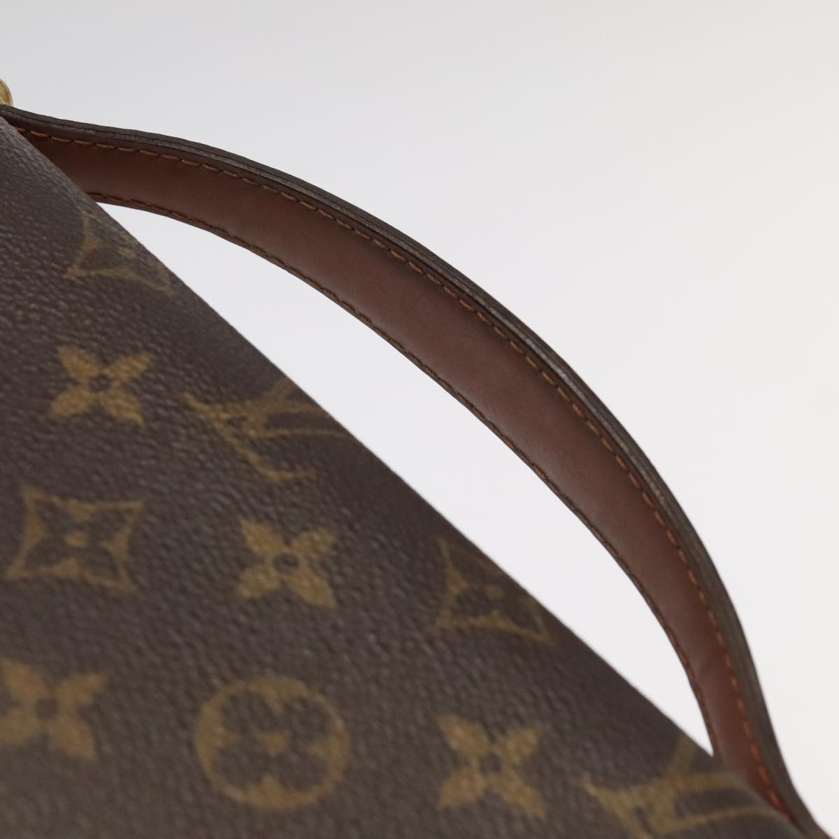 LOUIS VUITTON Monogram Monceau 28 Hand Bag 2way M51185 LV Auth 98838