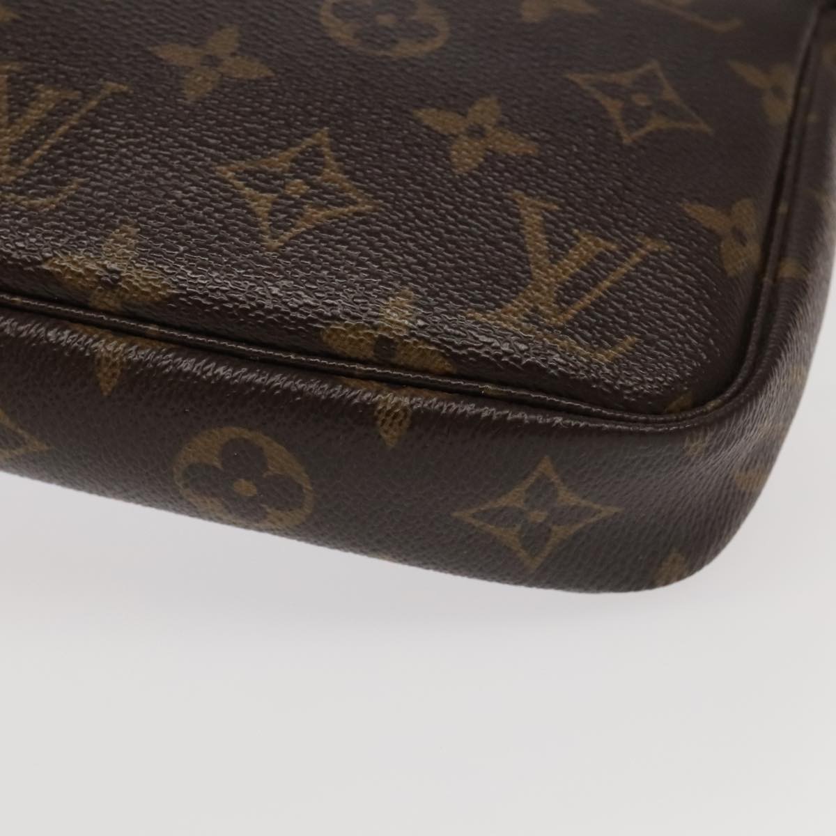 LOUIS VUITTON Monogram Pochette Accessoires Pouch M51980 LV Auth 98839