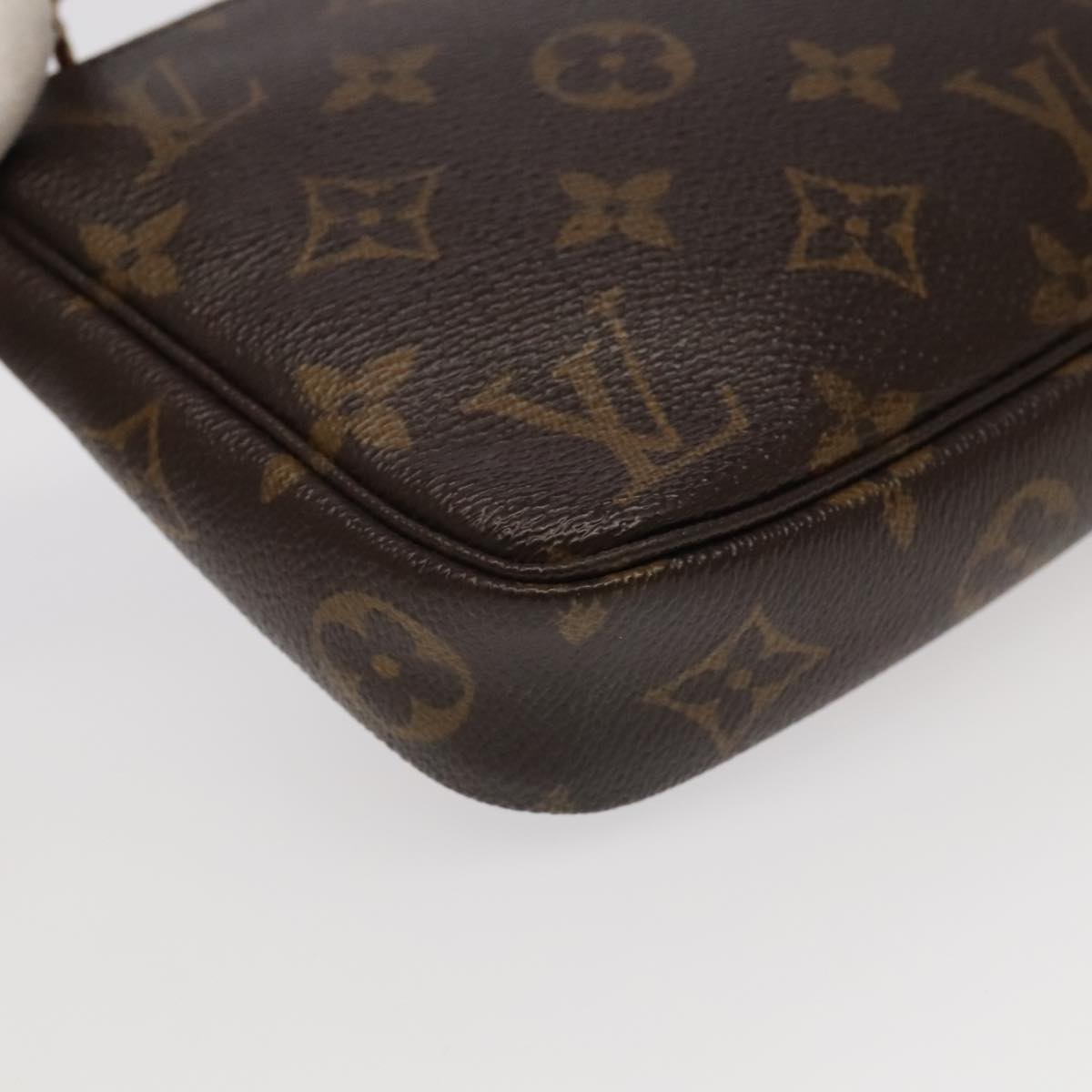 LOUIS VUITTON Monogram Pochette Accessoires Pouch M51980 LV Auth 98839