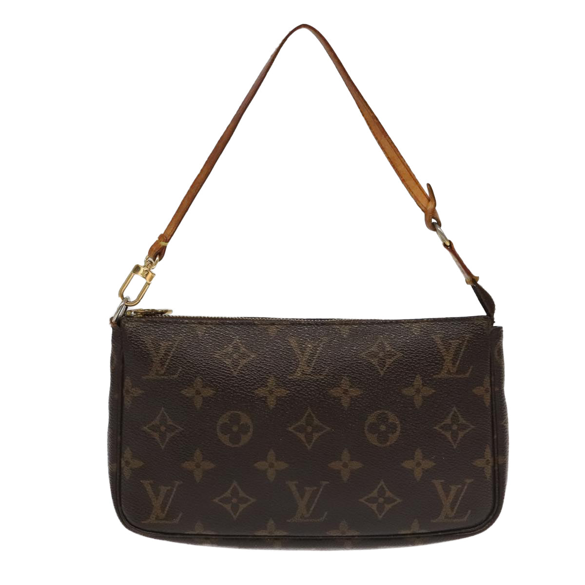 LOUIS VUITTON Monogram Pochette Accessoires Pouch M51980 LV Auth 98839