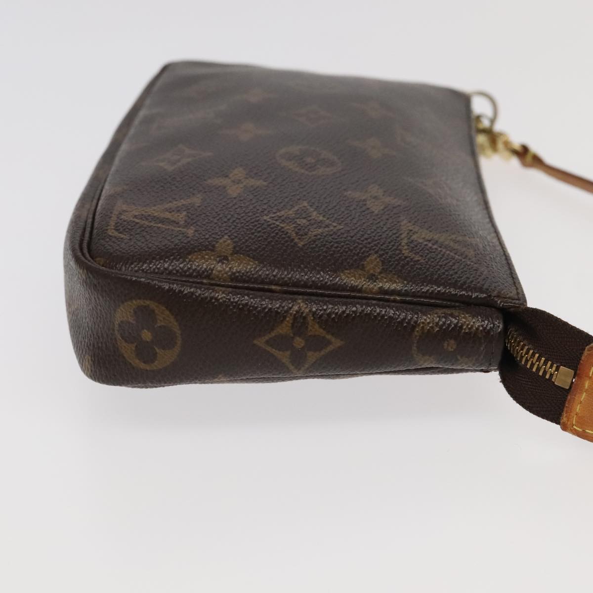 LOUIS VUITTON Monogram Pochette Accessoires Pouch M51980 LV Auth 98839