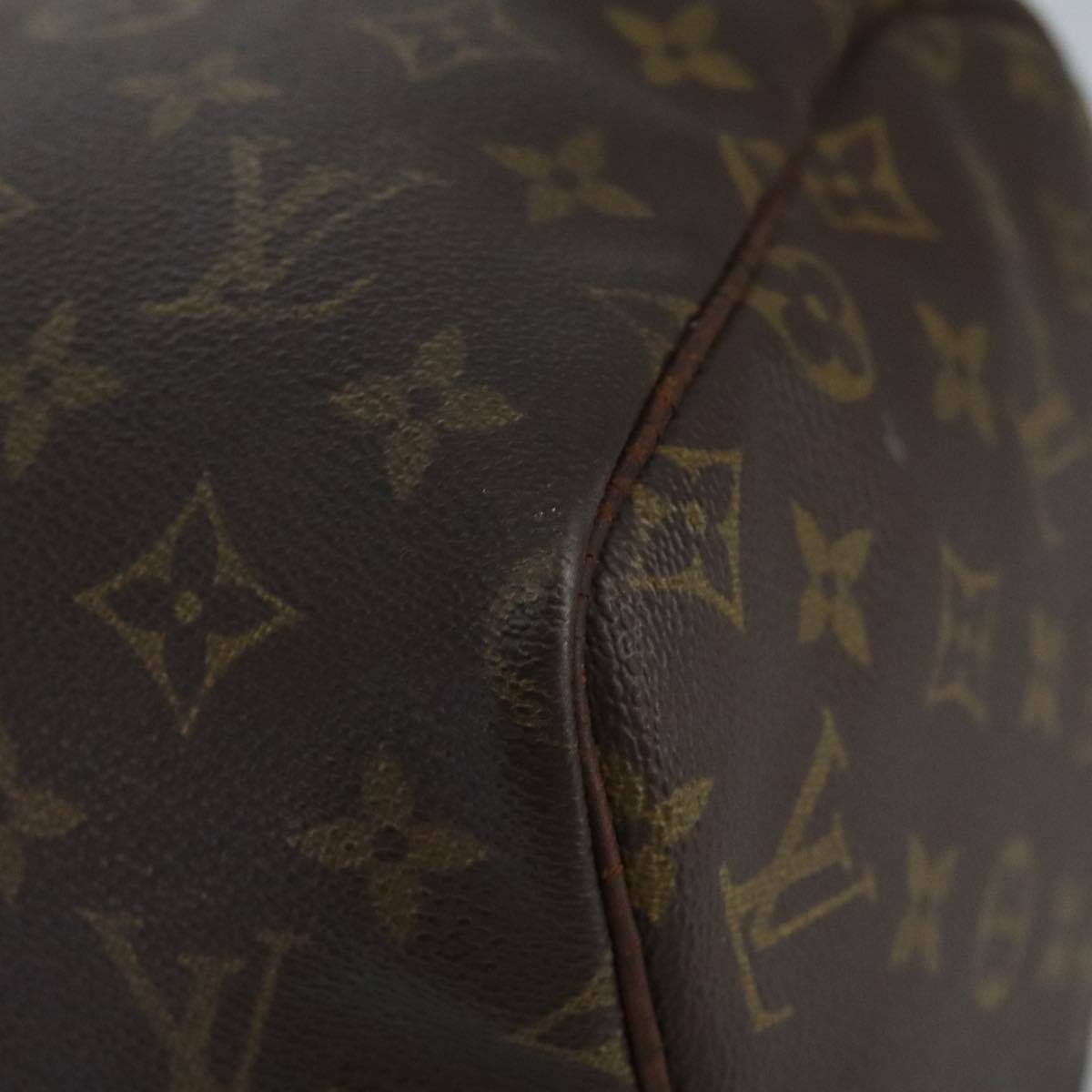 LOUIS VUITTON Monogram Speedy 30 Hand Bag M41526 LV Auth 98850