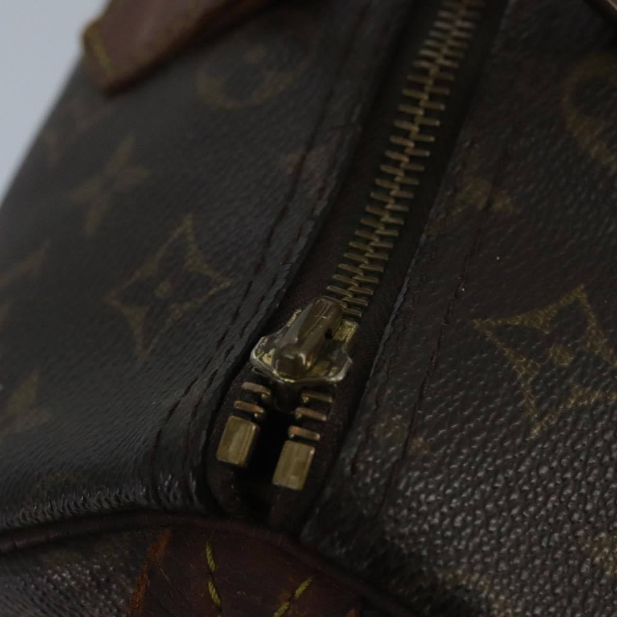 LOUIS VUITTON Monogram Speedy 30 Hand Bag M41526 LV Auth 98850