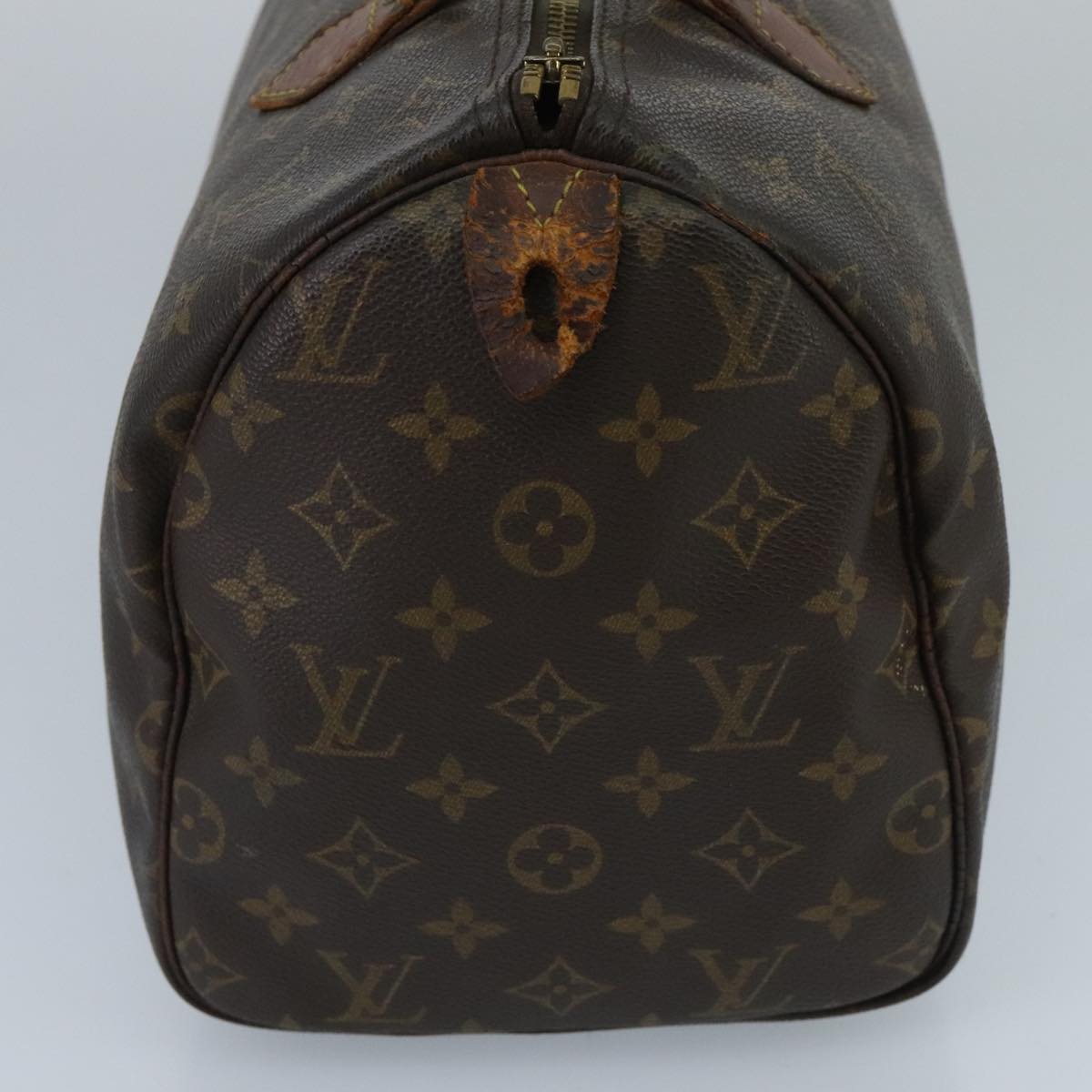 LOUIS VUITTON Monogram Speedy 30 Hand Bag M41526 LV Auth 98850