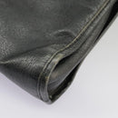 Christian Dior Shoulder Bag Leather Black Auth 98852-16