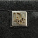 Christian Dior Shoulder Bag Leather Black Auth 98852-19