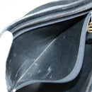 Christian Dior Shoulder Bag Leather Black Auth 98852-24