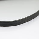 Christian Dior Shoulder Bag Leather Black Auth 98852-8