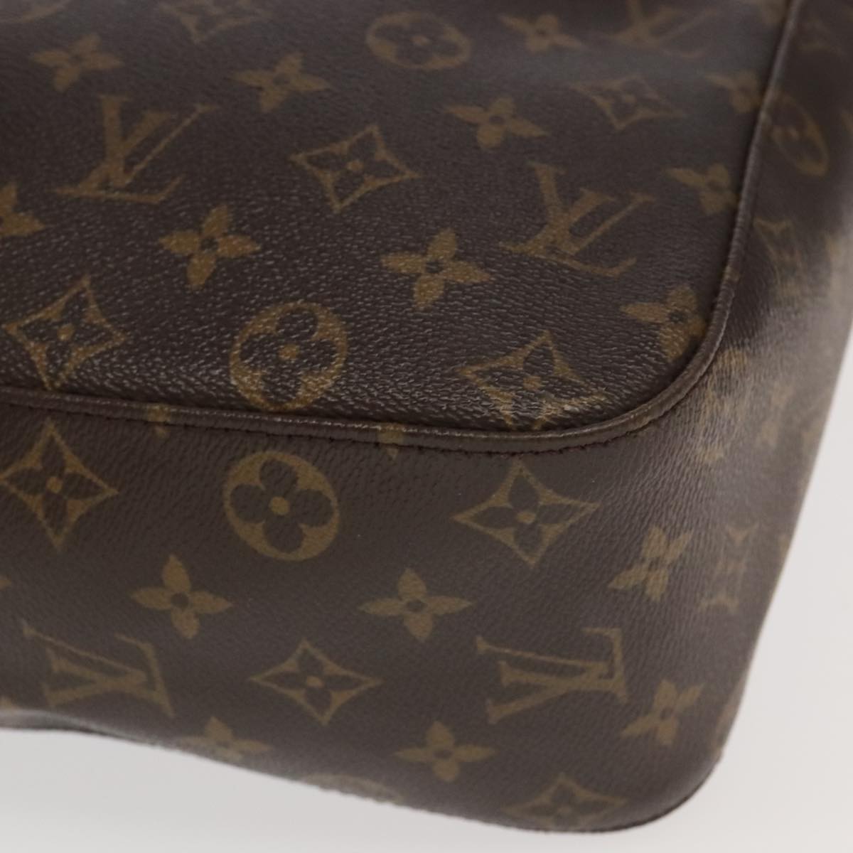 LOUIS VUITTON Monogram Looping GM Shoulder Bag M51145 LV Auth 98856