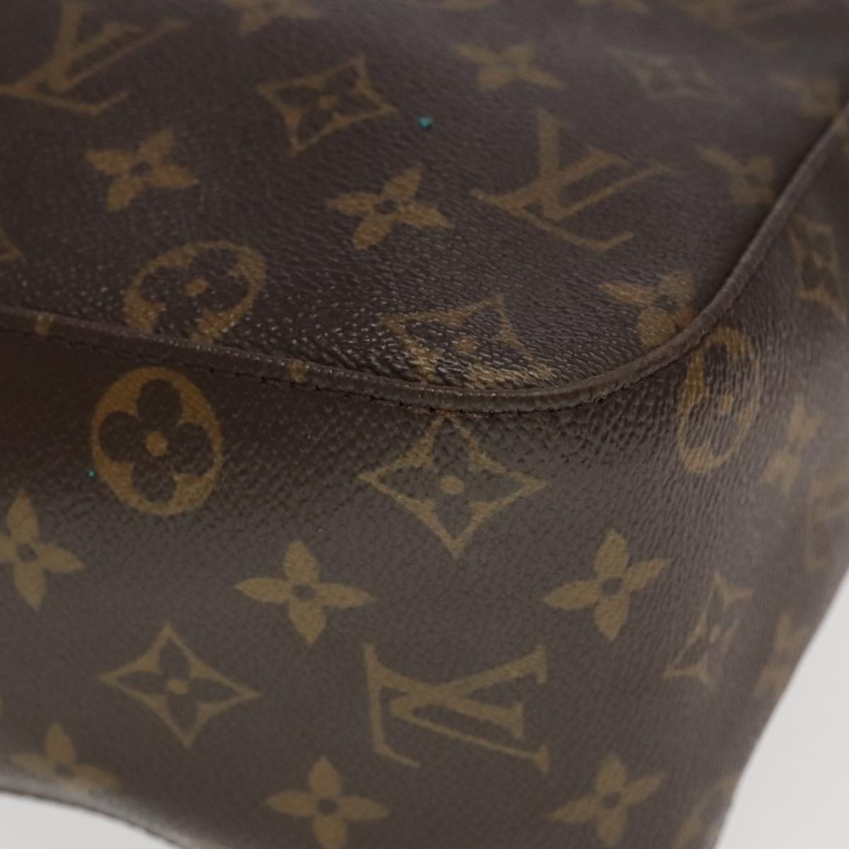 LOUIS VUITTON Monogram Looping GM Shoulder Bag M51145 LV Auth 98856