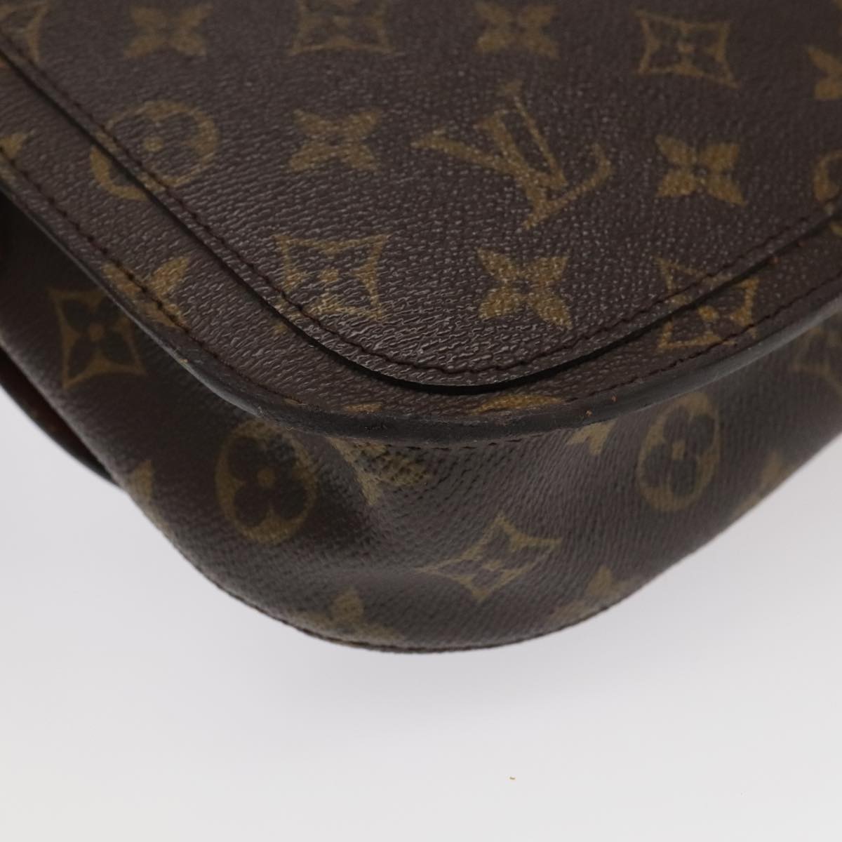 LOUIS VUITTON Monogram Saint Cloud PM Shoulder Bag M51244 LV Auth 98874