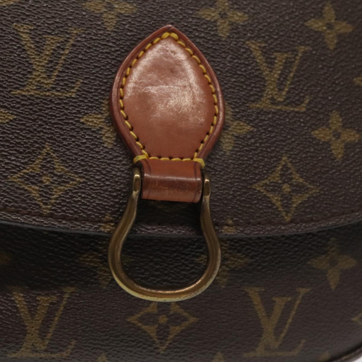 LOUIS VUITTON Monogram Saint Cloud PM Shoulder Bag M51244 LV Auth 98874