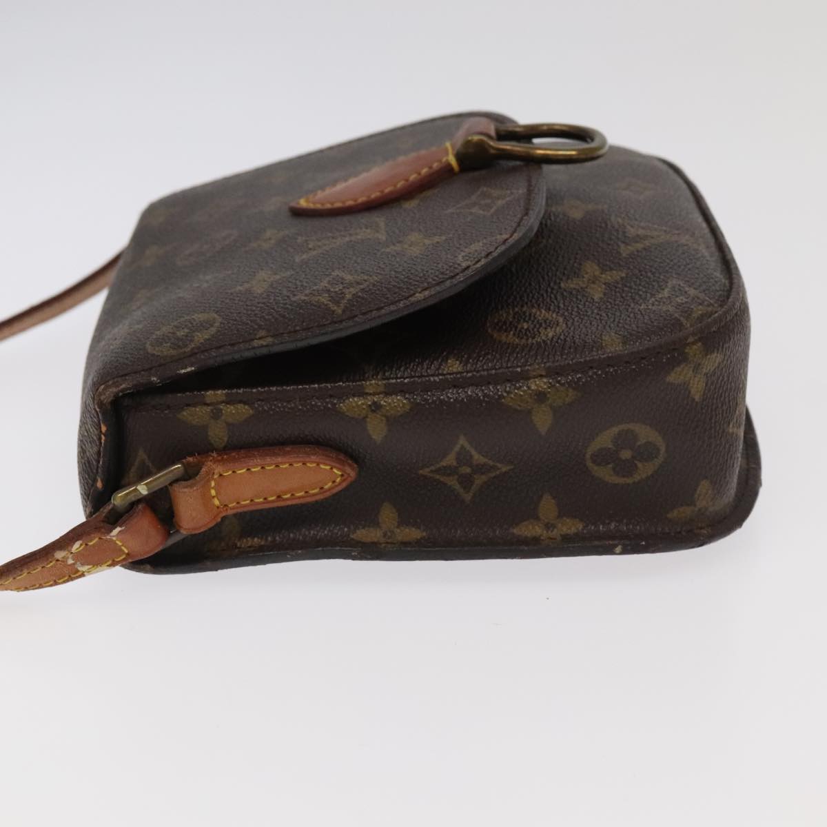 LOUIS VUITTON Monogram Saint Cloud PM Shoulder Bag M51244 LV Auth 98874