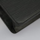 LOUIS VUITTON Epi Pochette Homme Clutch Bag Black Noir M52522 LV Auth 98877-14