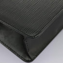 LOUIS VUITTON Epi Pochette Homme Clutch Bag Black Noir M52522 LV Auth 98877-16