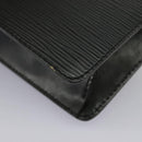 LOUIS VUITTON Epi Pochette Homme Clutch Bag Black Noir M52522 LV Auth 98877-17