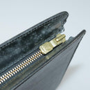 LOUIS VUITTON Epi Pochette Homme Clutch Bag Black Noir M52522 LV Auth 98877-19