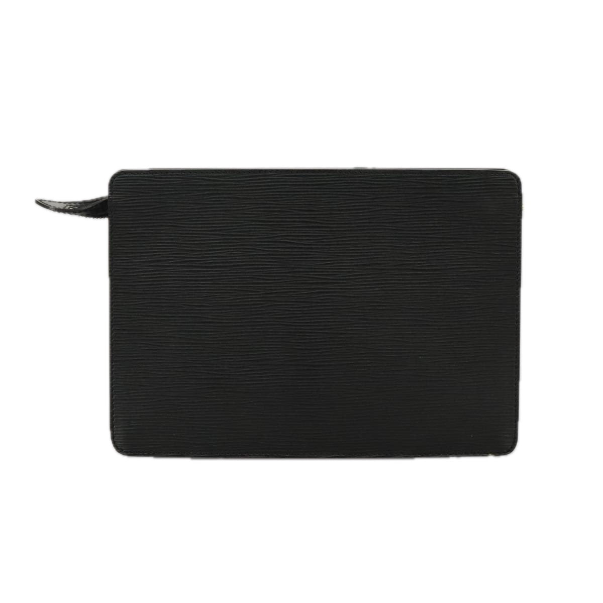 LOUIS VUITTON Epi Pochette Homme Clutch Bag Black Noir M52522 LV Auth 98877 - 0