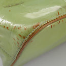 LOUIS VUITTON Monogram Vernis Houston Hand Bag Baby Blue M91005 LV Auth 98882-15