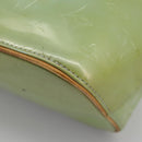 LOUIS VUITTON Monogram Vernis Houston Hand Bag Baby Blue M91005 LV Auth 98882-16