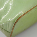 LOUIS VUITTON Monogram Vernis Houston Hand Bag Baby Blue M91005 LV Auth 98882-17