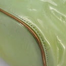 LOUIS VUITTON Monogram Vernis Houston Hand Bag Baby Blue M91005 LV Auth 98882-18