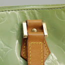 LOUIS VUITTON Monogram Vernis Houston Hand Bag Baby Blue M91005 LV Auth 98882-19