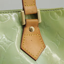 LOUIS VUITTON Monogram Vernis Houston Hand Bag Baby Blue M91005 LV Auth 98882-20