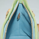 LOUIS VUITTON Monogram Vernis Houston Hand Bag Baby Blue M91005 LV Auth 98882-23