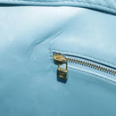 LOUIS VUITTON Monogram Vernis Houston Hand Bag Baby Blue M91005 LV Auth 98882-27