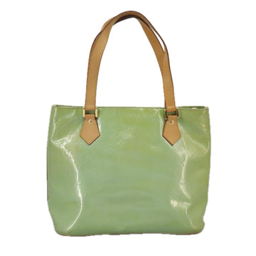 LOUIS VUITTON Monogram Vernis Houston Hand Bag Baby Blue M91005 LV Auth 98882 - 0