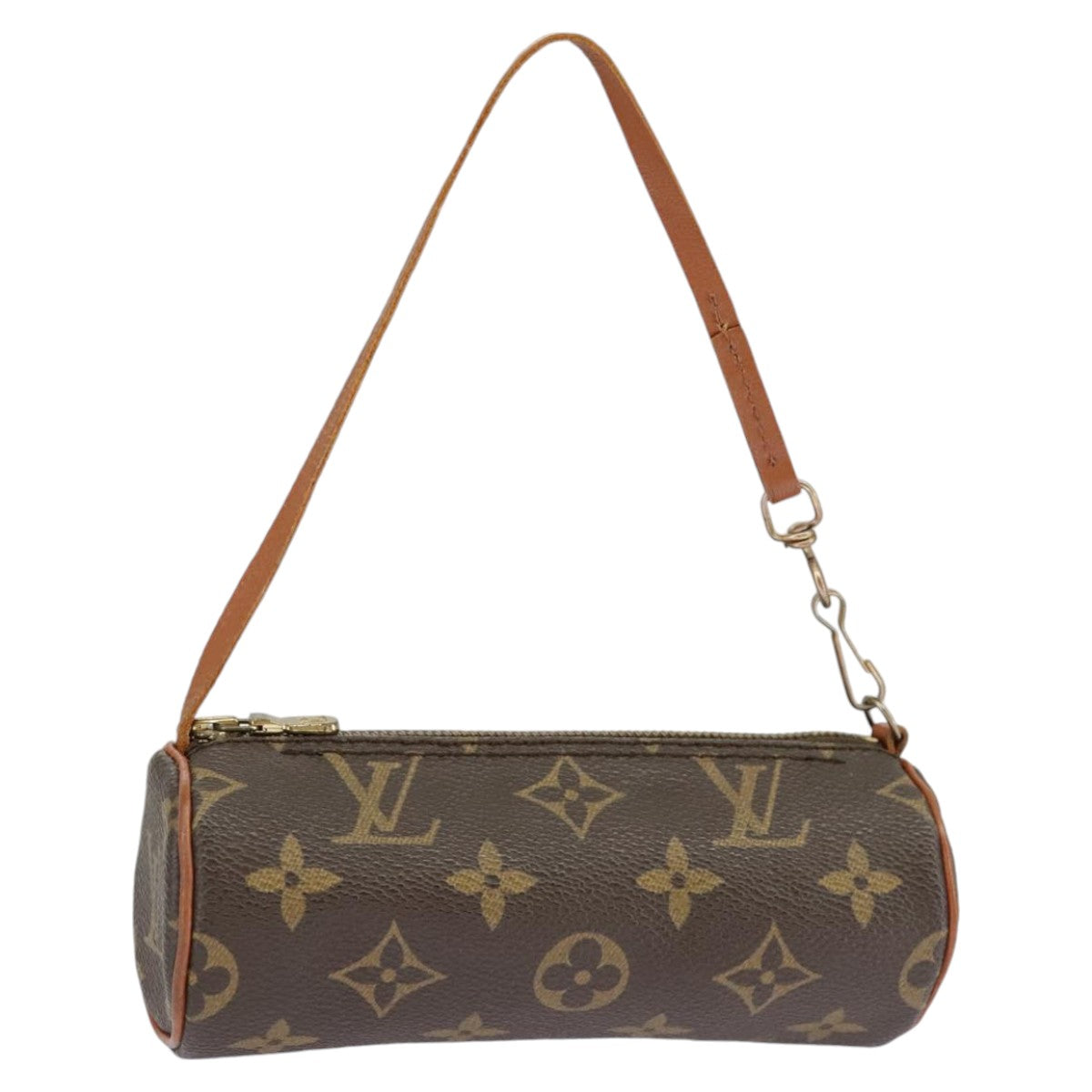 LOUIS VUITTON Monogram Papillon Pouch LV Auth 98885