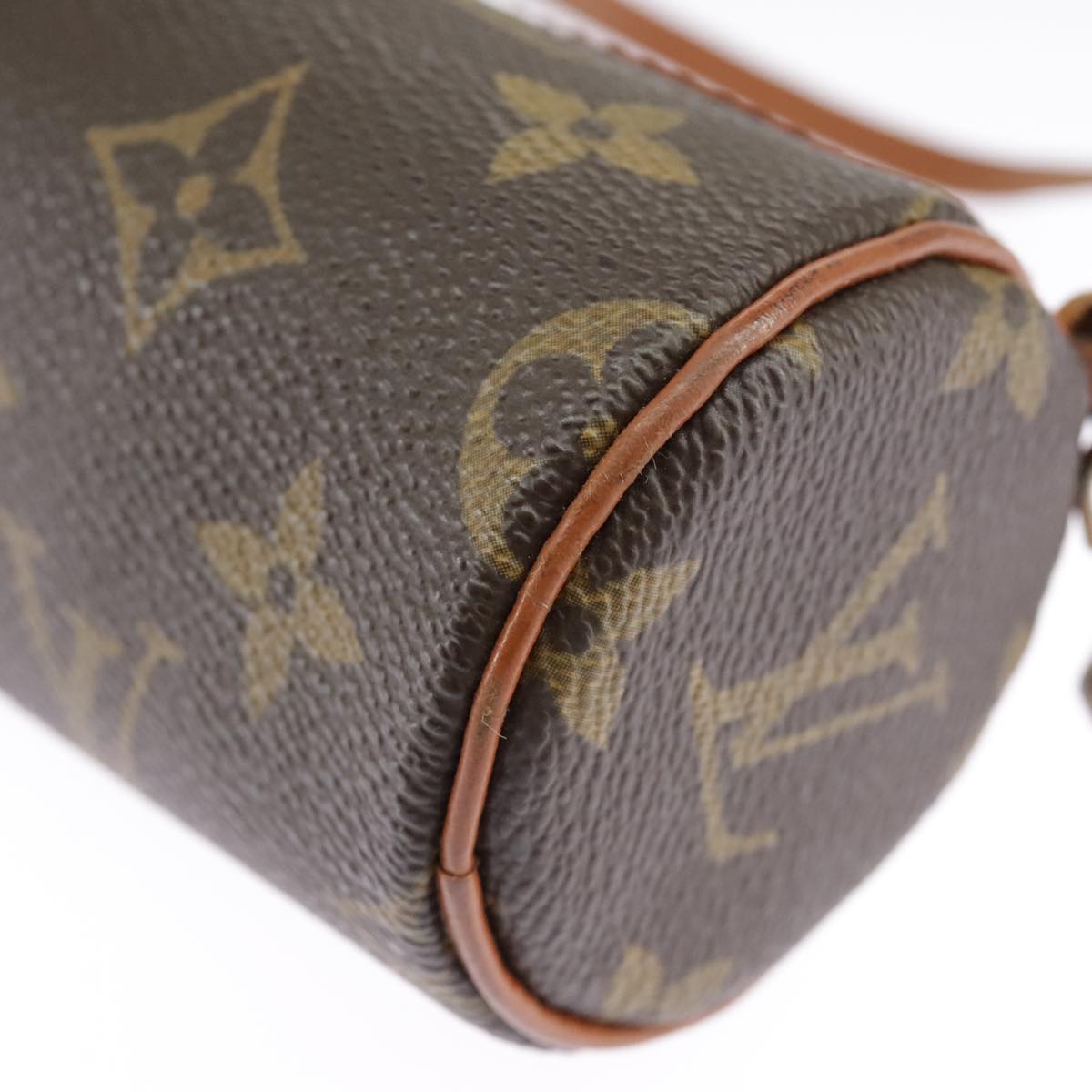 LOUIS VUITTON Monogram Papillon Pouch LV Auth 98885