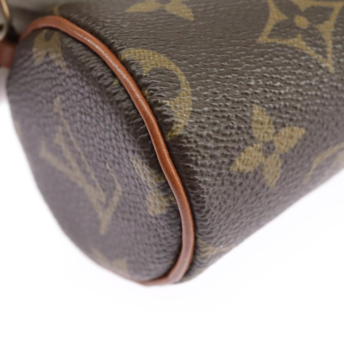 LOUIS VUITTON Monogram Papillon Pouch LV Auth 98885