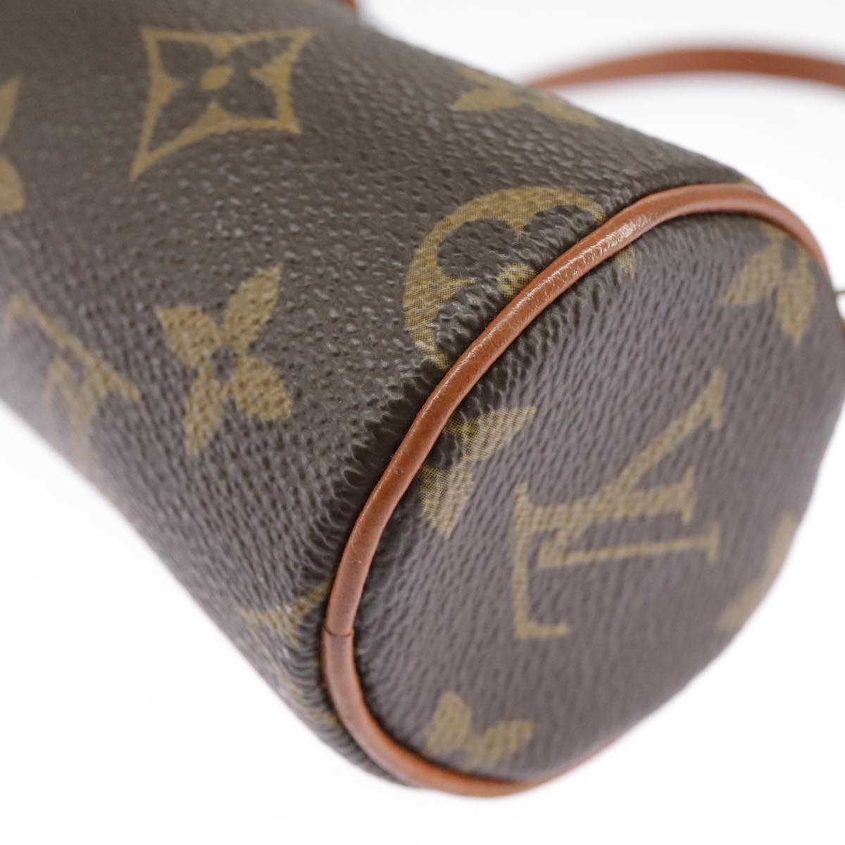 LOUIS VUITTON Monogram Papillon Pouch LV Auth 98885