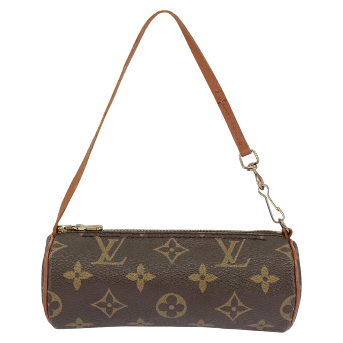 LOUIS VUITTON Monogram Papillon Pouch LV Auth 98885