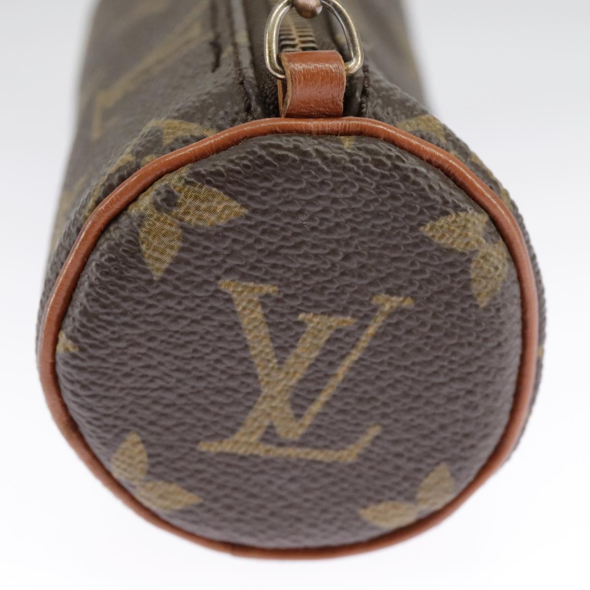 LOUIS VUITTON Monogram Papillon Pouch LV Auth 98885